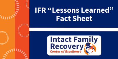 Lessons Learned Fact Sheet IFR "Lessons Learned" Fact Sheet