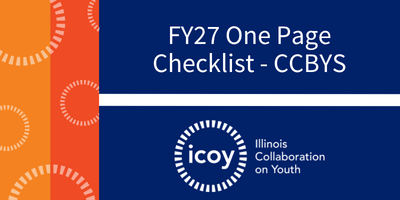 FY27 CCBYS Checklist FY27 CCBYS CBAT-O Checklist