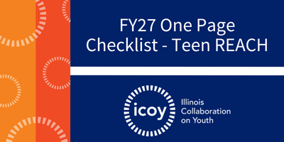 FY27 Teen Reach Checklist FY27 Teen REACH CBAT-O Checklist